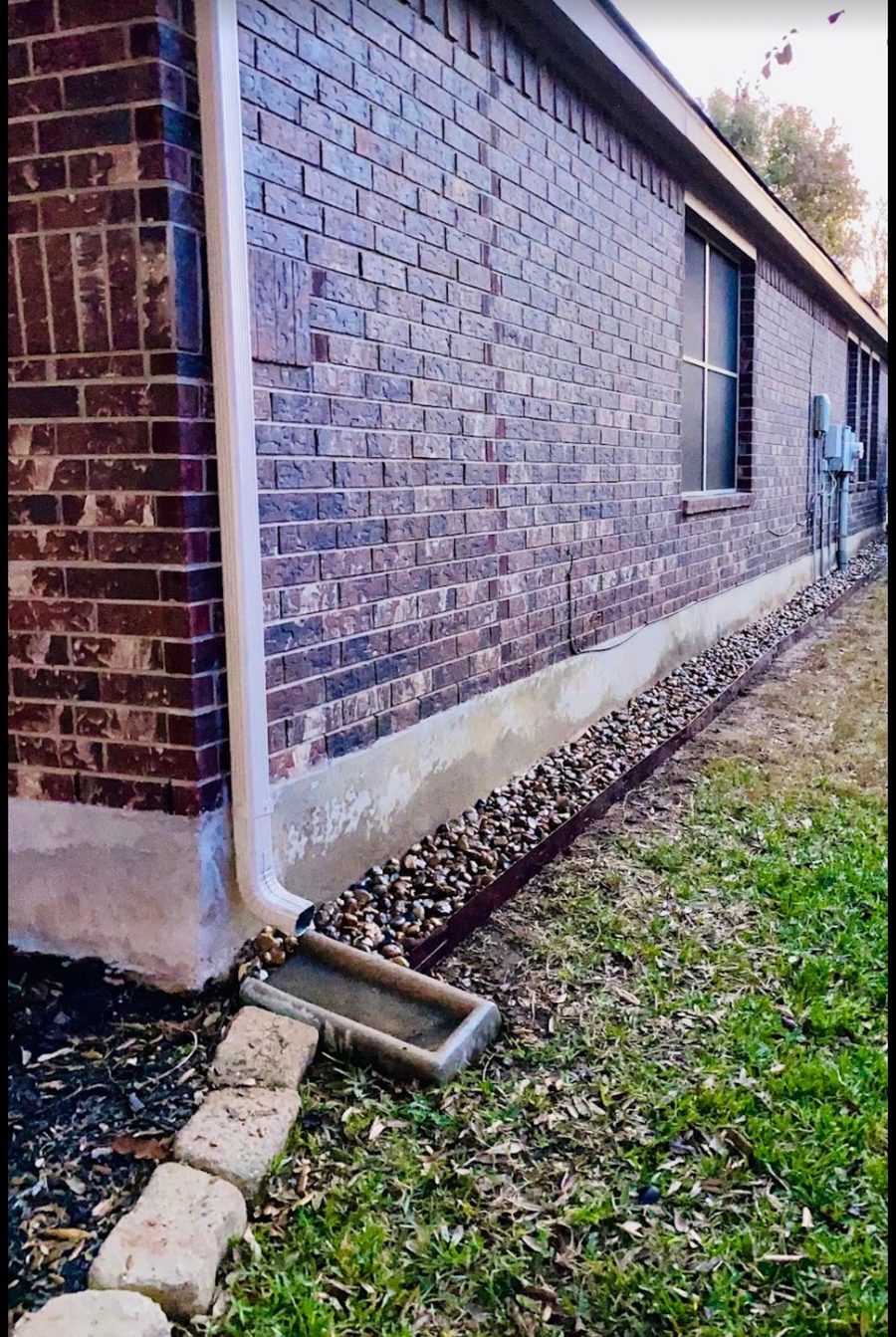 Exterior Drainage Repair